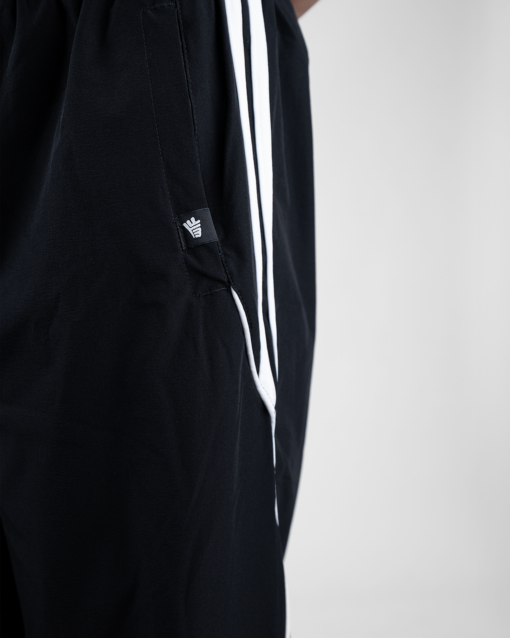 Black Arc Parachute Pants