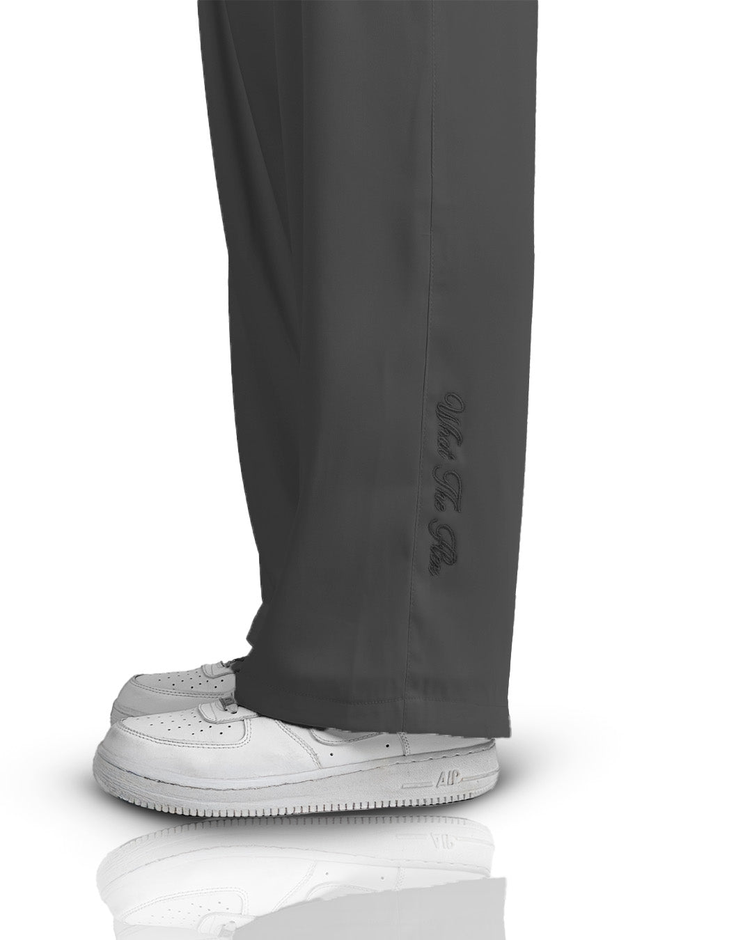 Dark Grey Classic Korean Pants